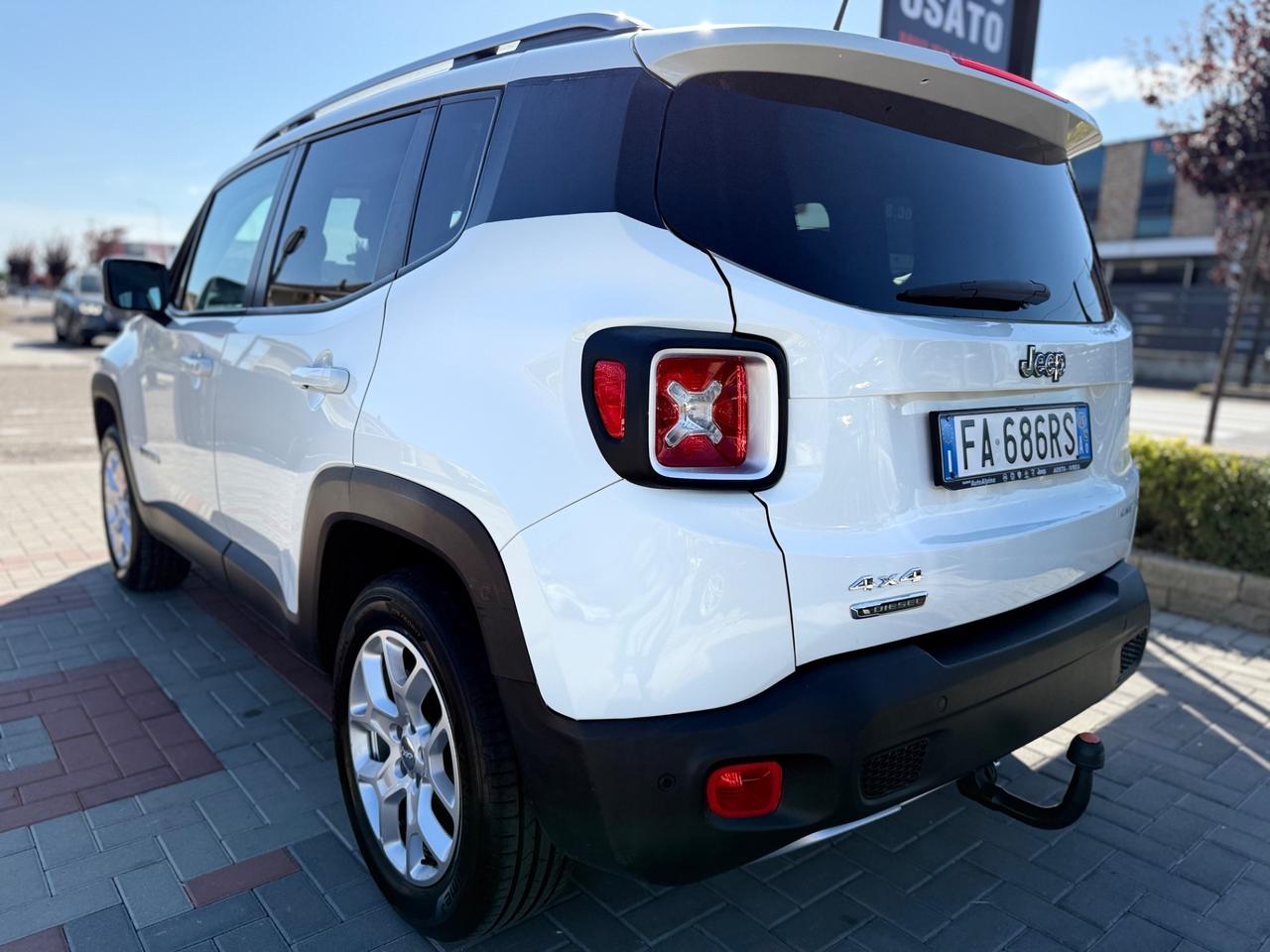 Jeep Renegade 2.0 Mjt 140CV 4WD Limited .GANCIO TRAINIO.EURO6
