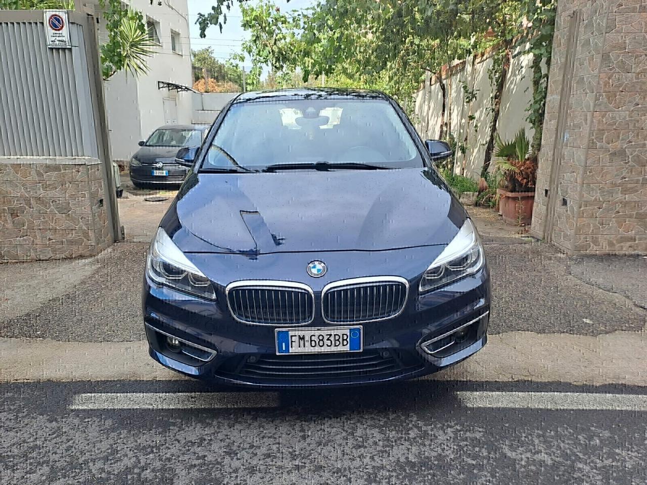 Bmw 216D Luxury Full Led Navy Pelle