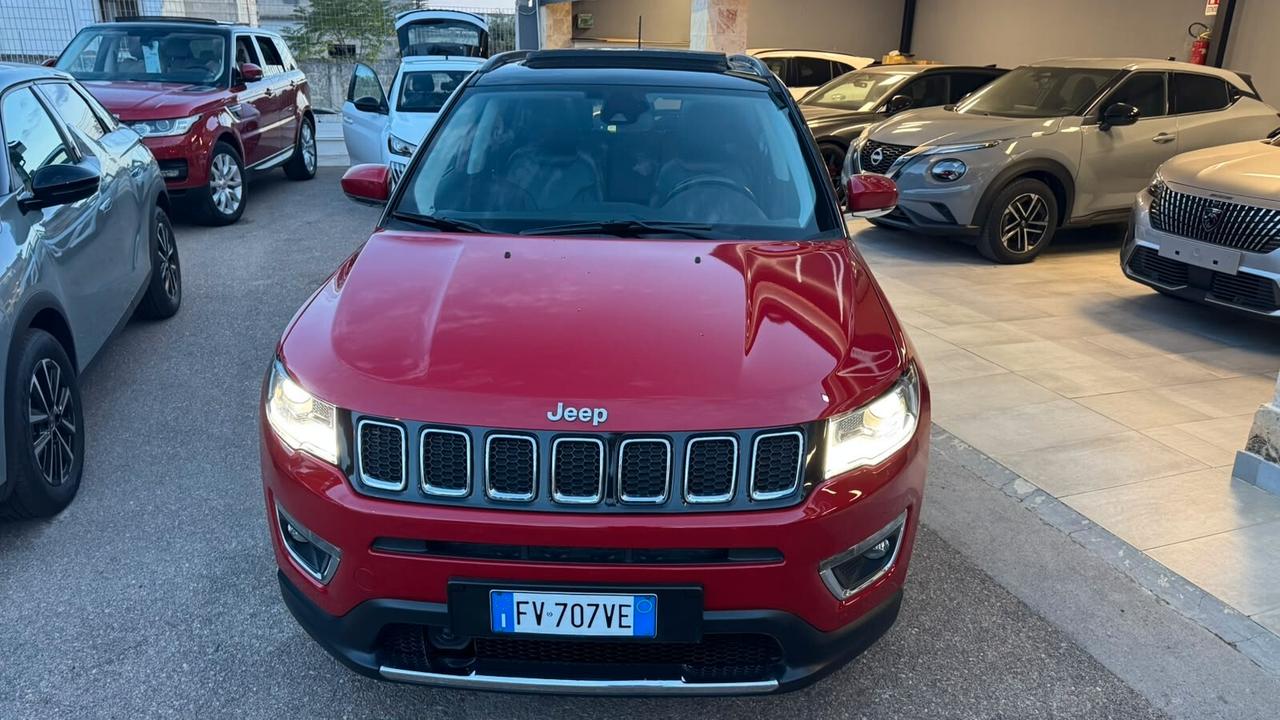 Jeep Compass 1.6 MTJ Red Pearl Tetto Pelle
