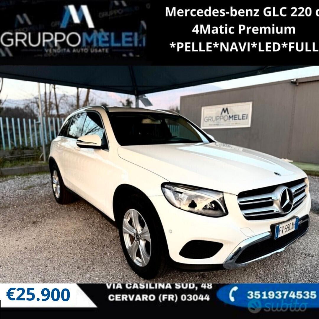 Mercedes-benz GLC 220 d 4Matic Premium *PELLE*NAVI*LED*FULL