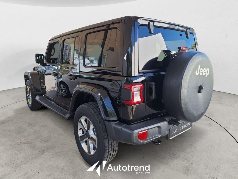 Jeep Wrangler Unlimited 2.2 Multijet II 200 CV NAVI LED Sahara