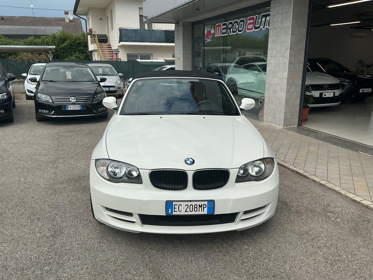 Bmw serie 1 2.0 Diesel Cabrio Neopatentati