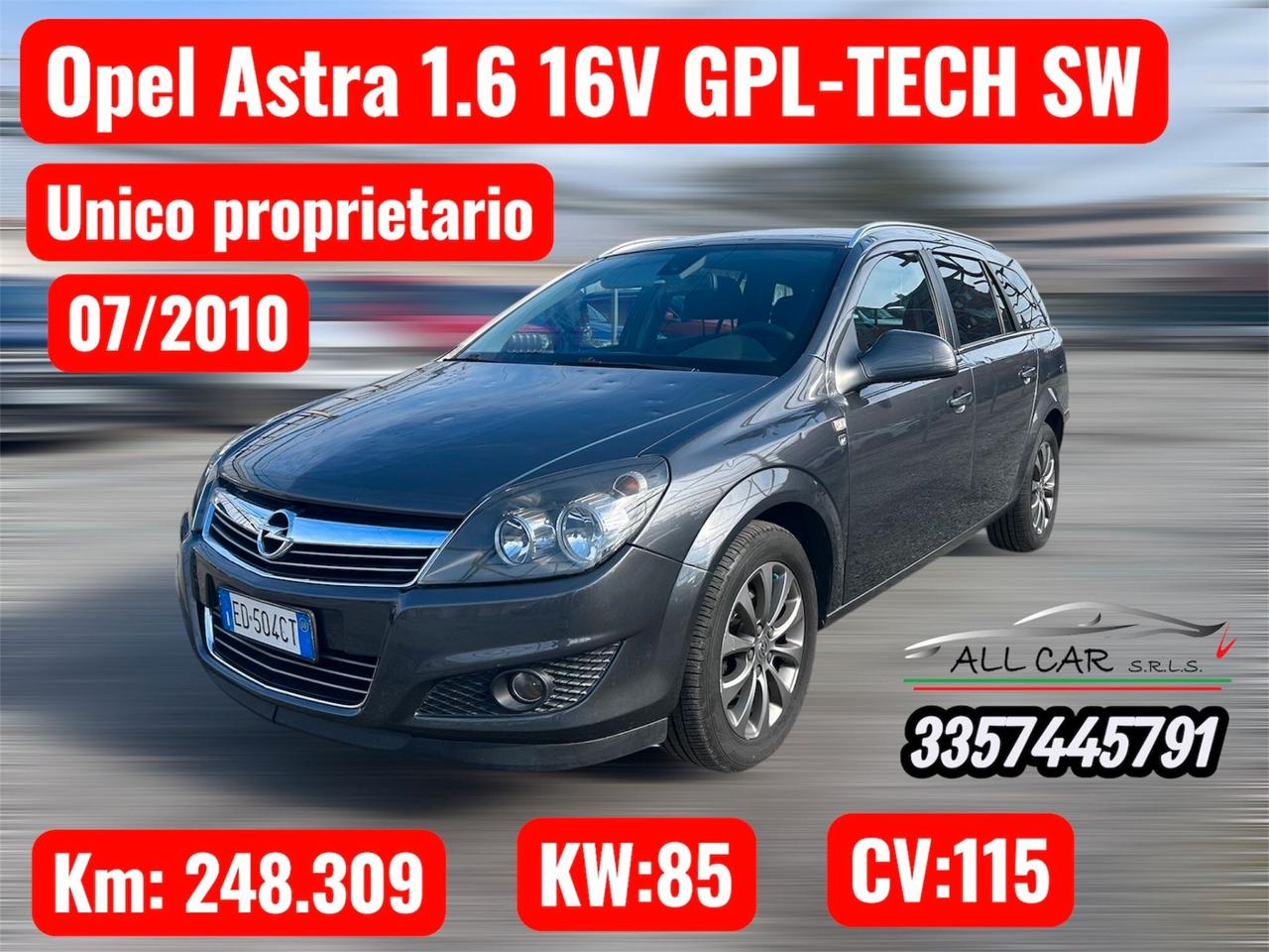 Opel Astra 1.6 16V GPL-TECH Station Wagon Edition