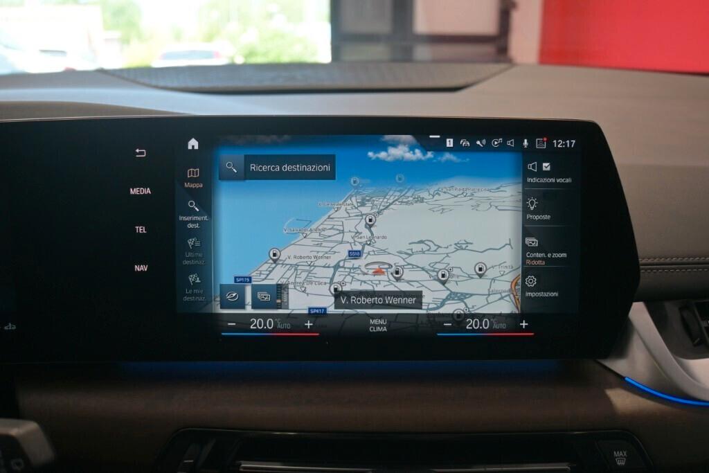 218D ACTIVE TOURER NEW 150CV STEPTRONIC BUSINESS DESIGN ( FARI LED ADATTIVI - BMW DIGITAL COCKPIT - AMBIENT LIGHTS - TETTO PANORAMICO APR. - PELLE - CRUISE - NAVI - MIRROR - PARK ASSISTANT - TELECAMERA POST. )