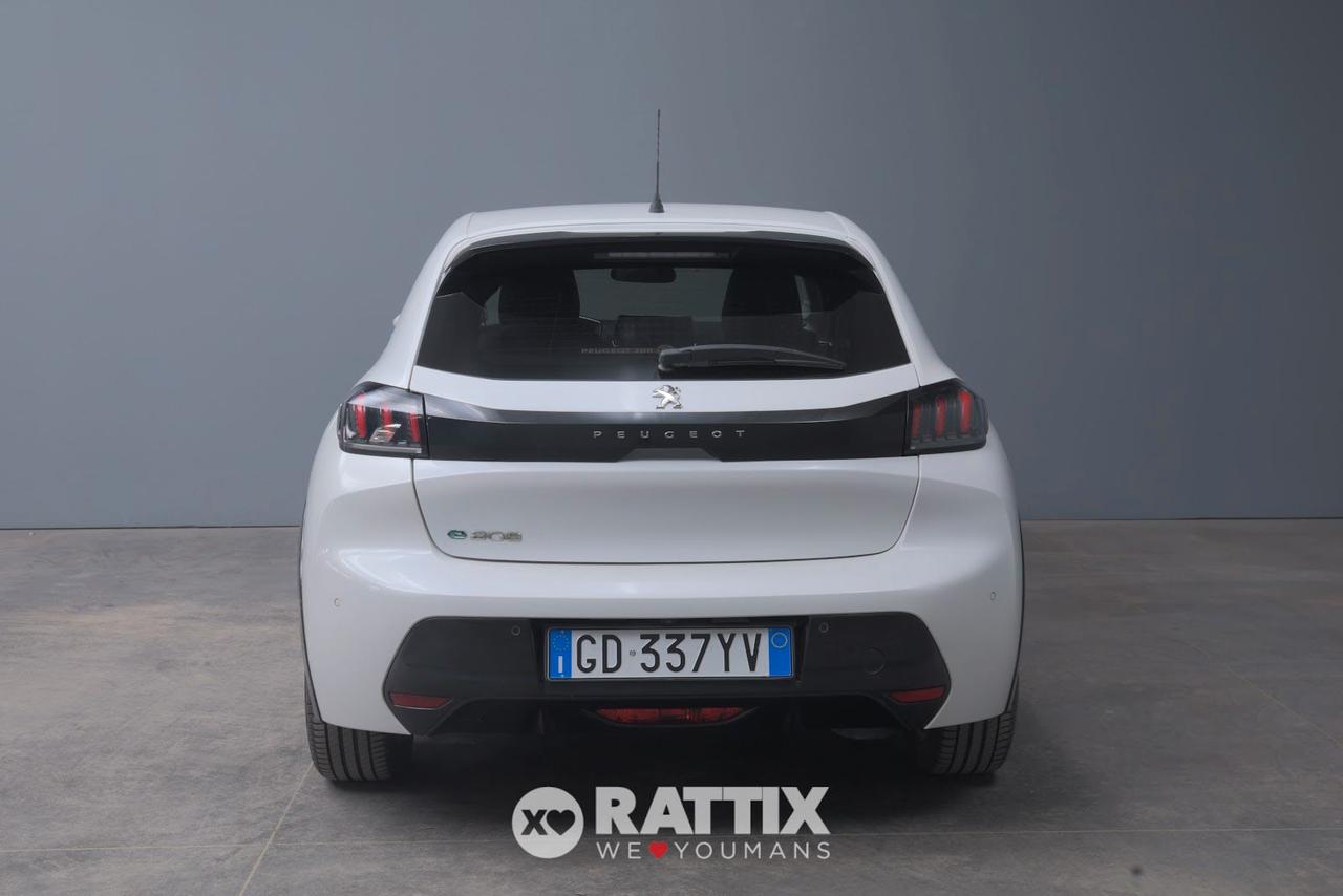 Peugeot e-208 motore elettrico 100kW Allure