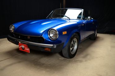 Fiat 124 Spider Sport Pininfarina 2.0 anno 1980 certificata ASI con C.R.S