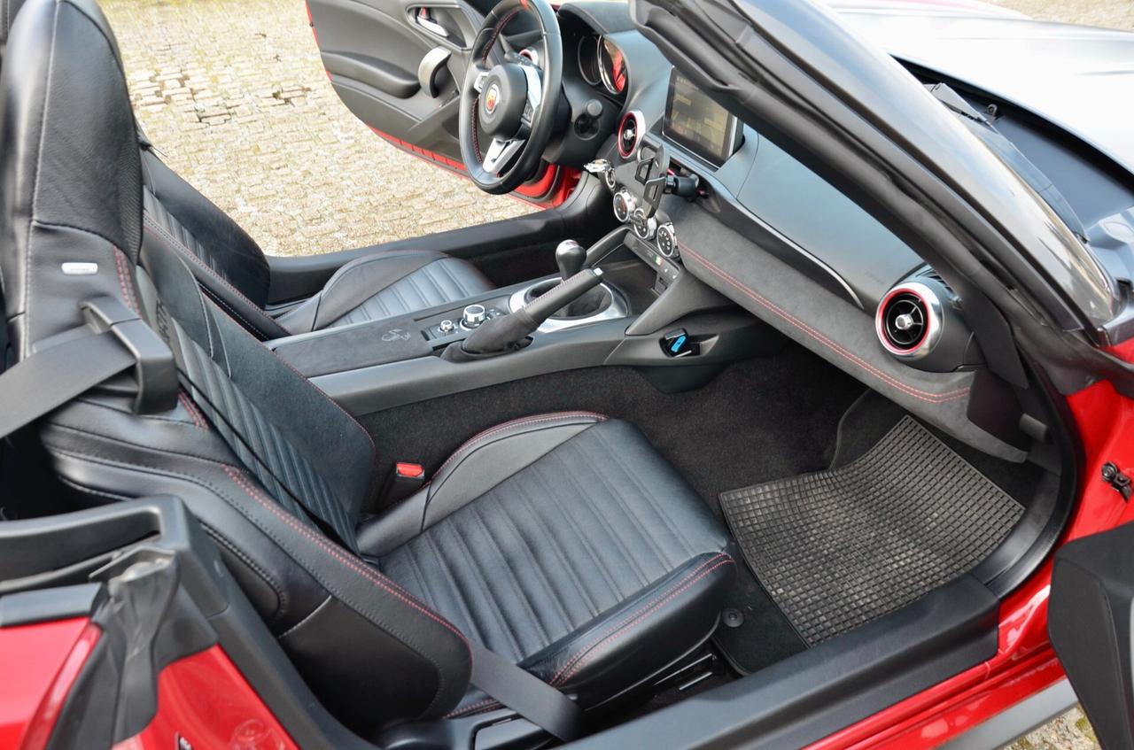 ABARTH 124 SPIDER 1.4 t. m.air 70° 170cv MANUALE, ECCELLENTI CONDIZIONI, SERVICE BOOK PRESENTE, HI-FI BOSE, EURO 6C, PELLE, PERMUTE
