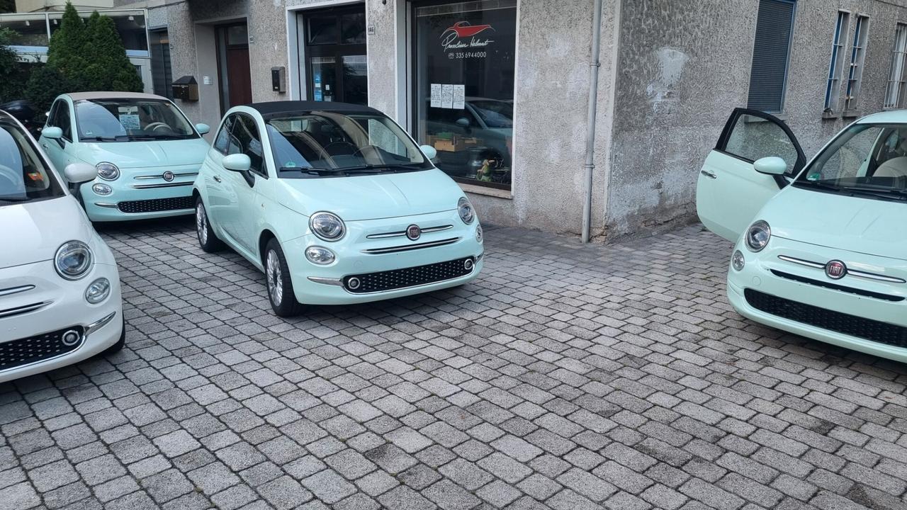 IN ARRIVO Fiat 500 cabrio1.2 Lounge km 42000