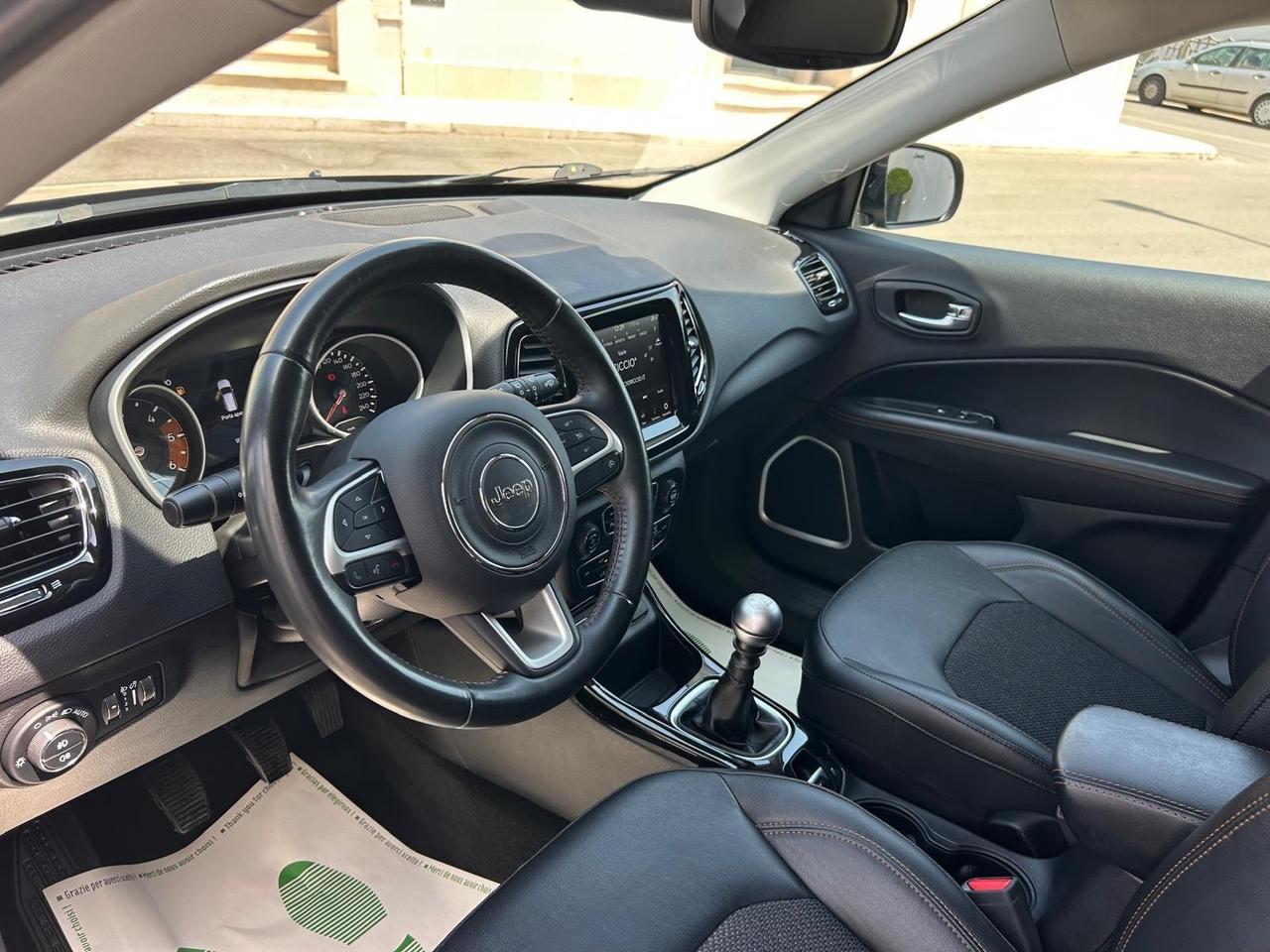 Jeep Compass 1.6 MJ 120 Cv LIMITED Km95.000-2019