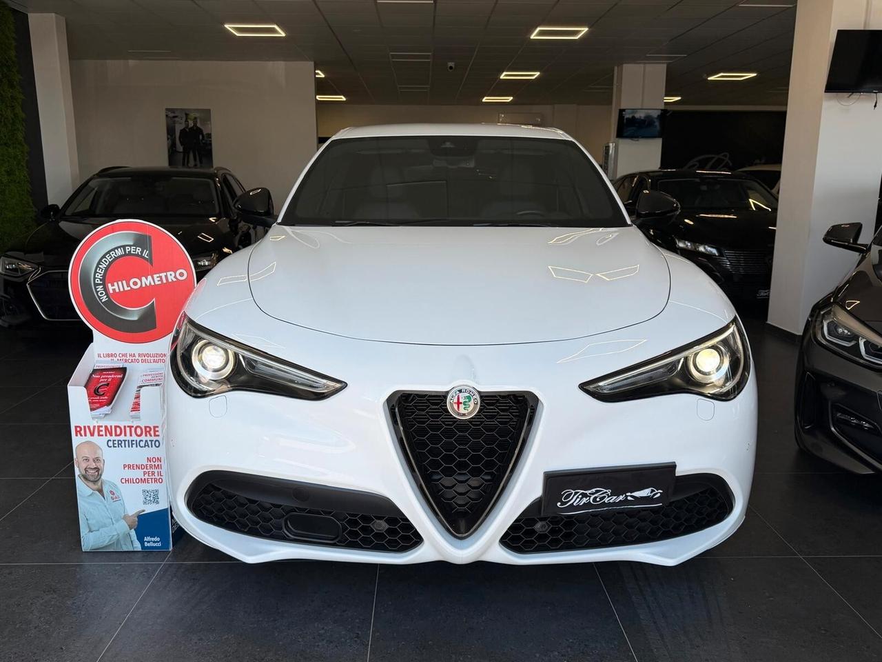 ALFA ROMEO STELVIO VELOCE 2.2 210CV Q4 PELLE NAVI CAM ANNO 2021