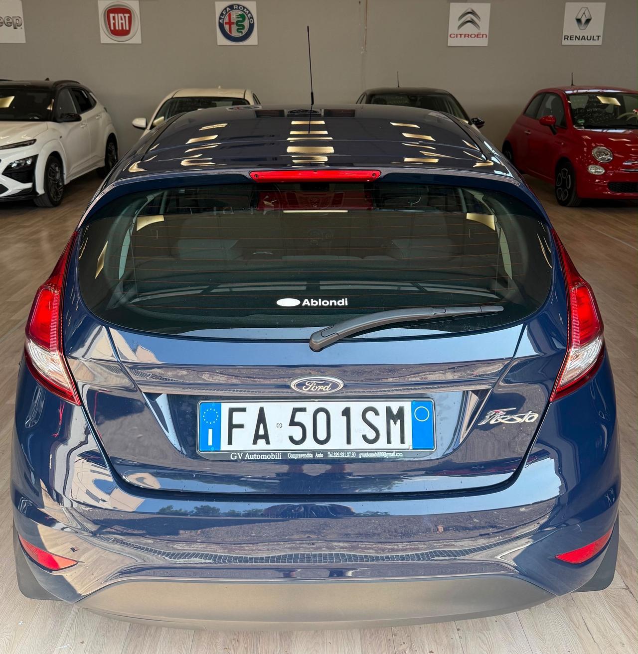 Ford Fiesta 1.4 5 porte Bz.- GPL Black & White Edition
