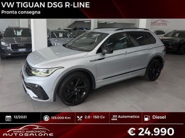 VW Tiguan 2.0 150 CV DSG R-Line FINANZIABILE