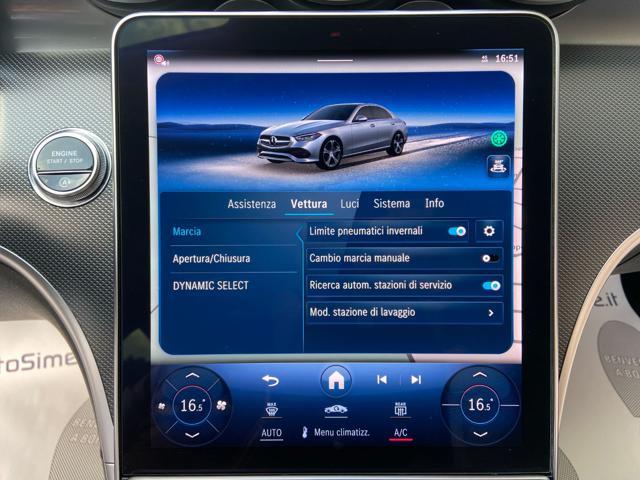 MERCEDES-BENZ C 200 d Mild hybrid Sport Plus LUCI AMBIENTE.