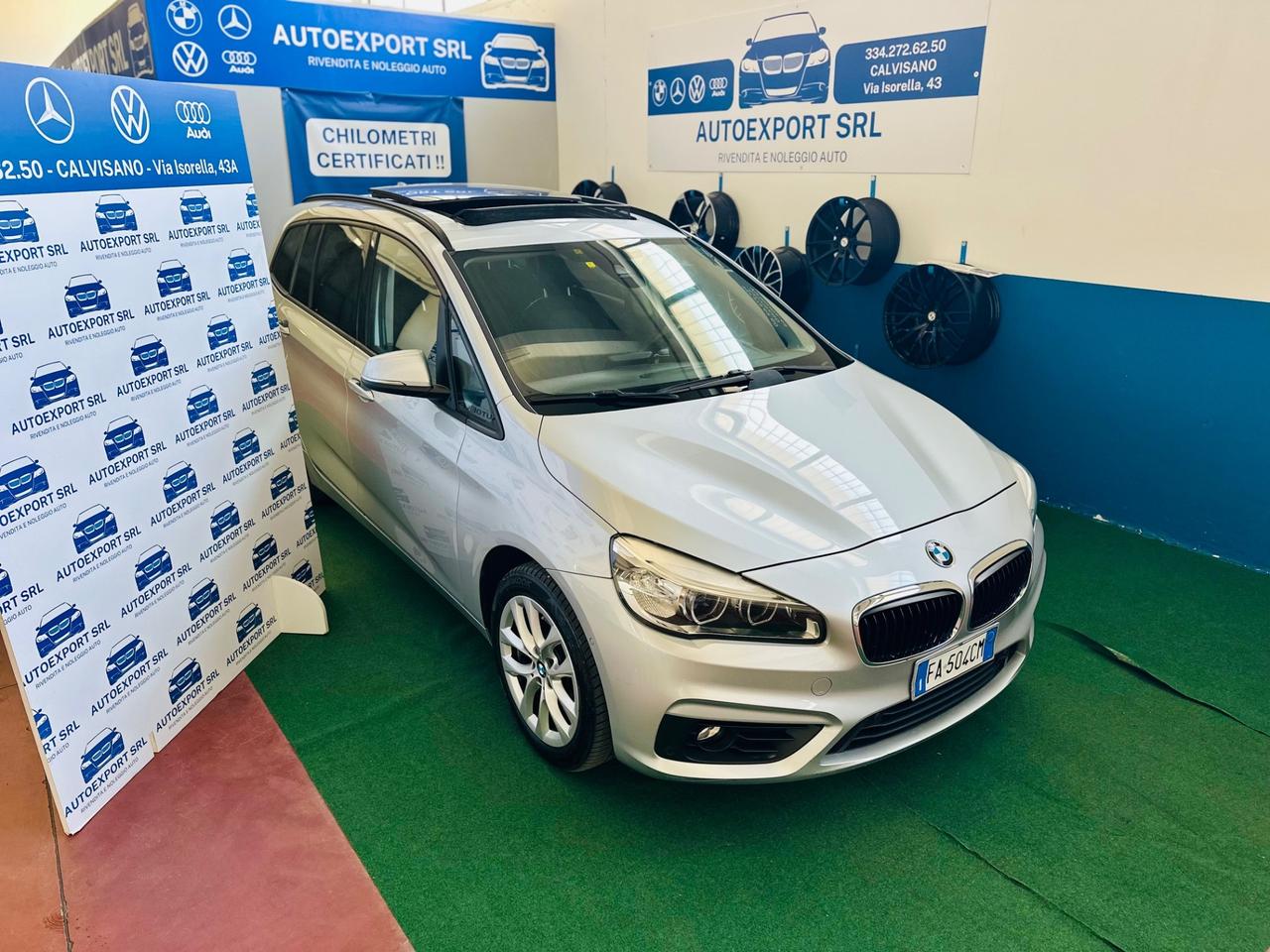 BmwSerie2Gran Tourer 218d/7posti/automatic/euro6