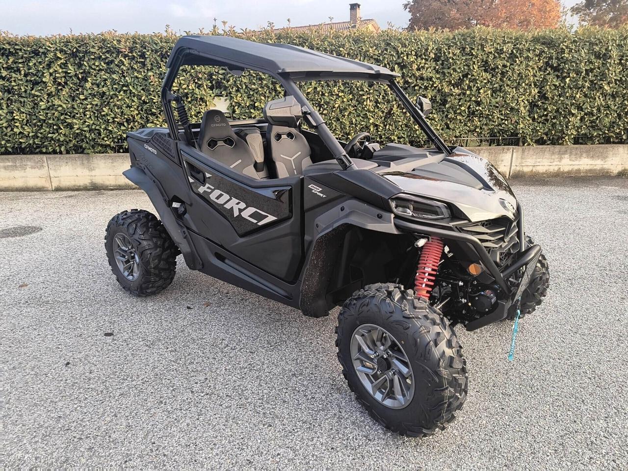 CFMOTO CF Z800 TARGA BIANCA