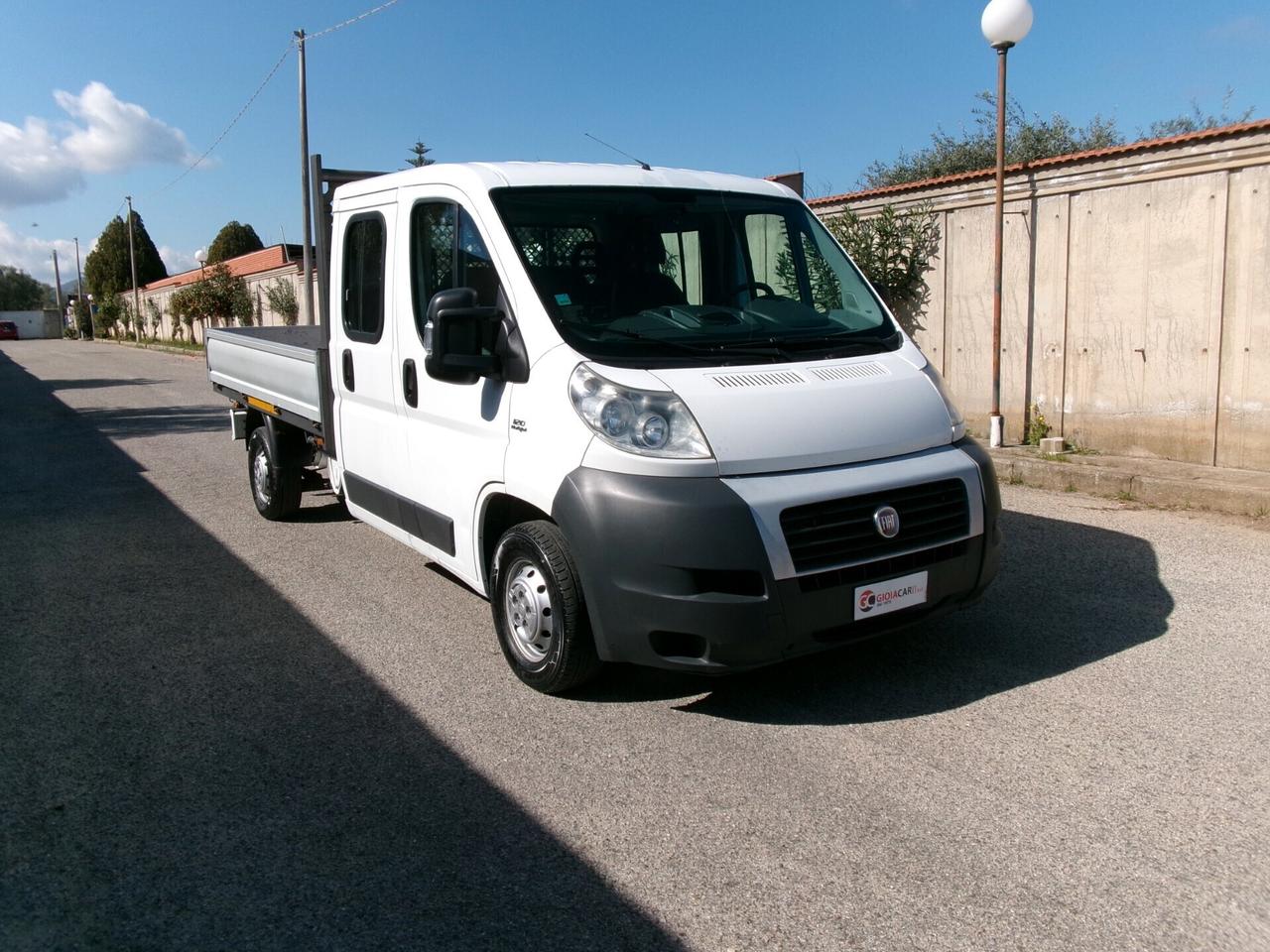 Fiat Ducato DOPPIA GABBINA 7 POSTI CASSONE FISSO