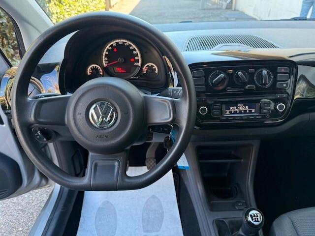 VOLKSWAGEN UP! 1.0 BENZINA 75CV MOVE UP! TAGLIANDI VW ! UNICO PROPR - OK NEO PATENTATI