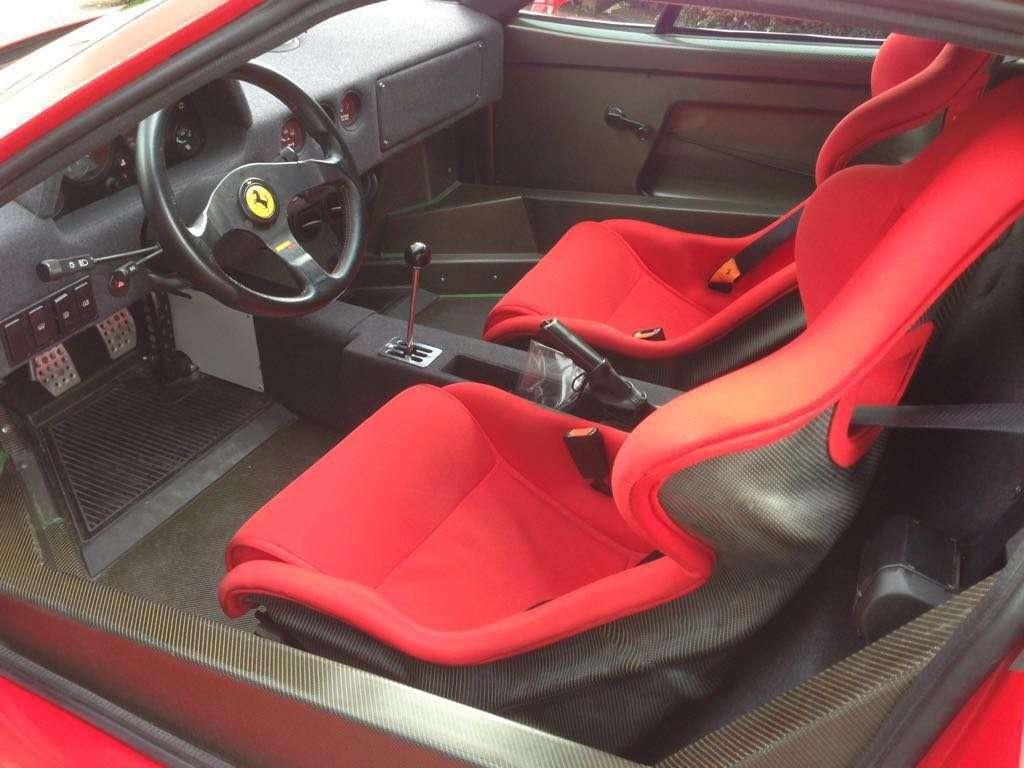 Ferrari F40 KM 19980- CERTIFIED LUGLIO-TAGLIANDO E SERBATOI MAGGIO-FERRARI SERVICE
