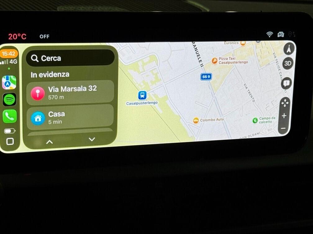 Fiat 600 1.2 hybrid 145cv auto Led Navi Cam App conn 17"