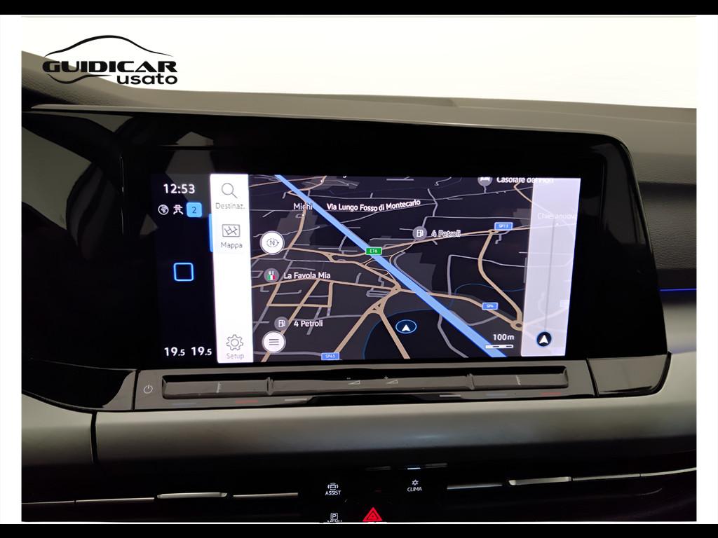 VOLKSWAGEN Golf VIII 2020 - Golf 1.0 etsi evo Life 110cv dsg