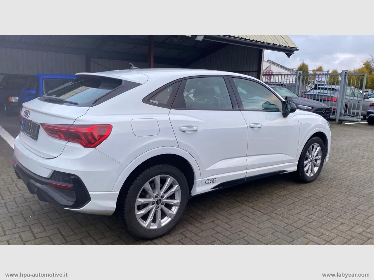 AUDI Q3 SPORTBACK 2.0TDI S-LINE LED SONOS PELLE NAVI RÌCAMERA 360