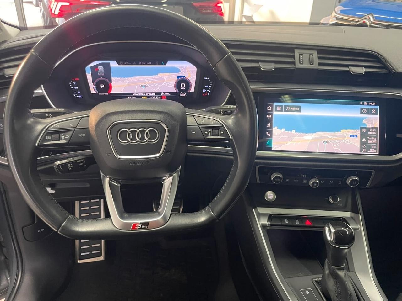Audi Q3 35 TDI S tronic line edition Identity Black Tetto Apribile