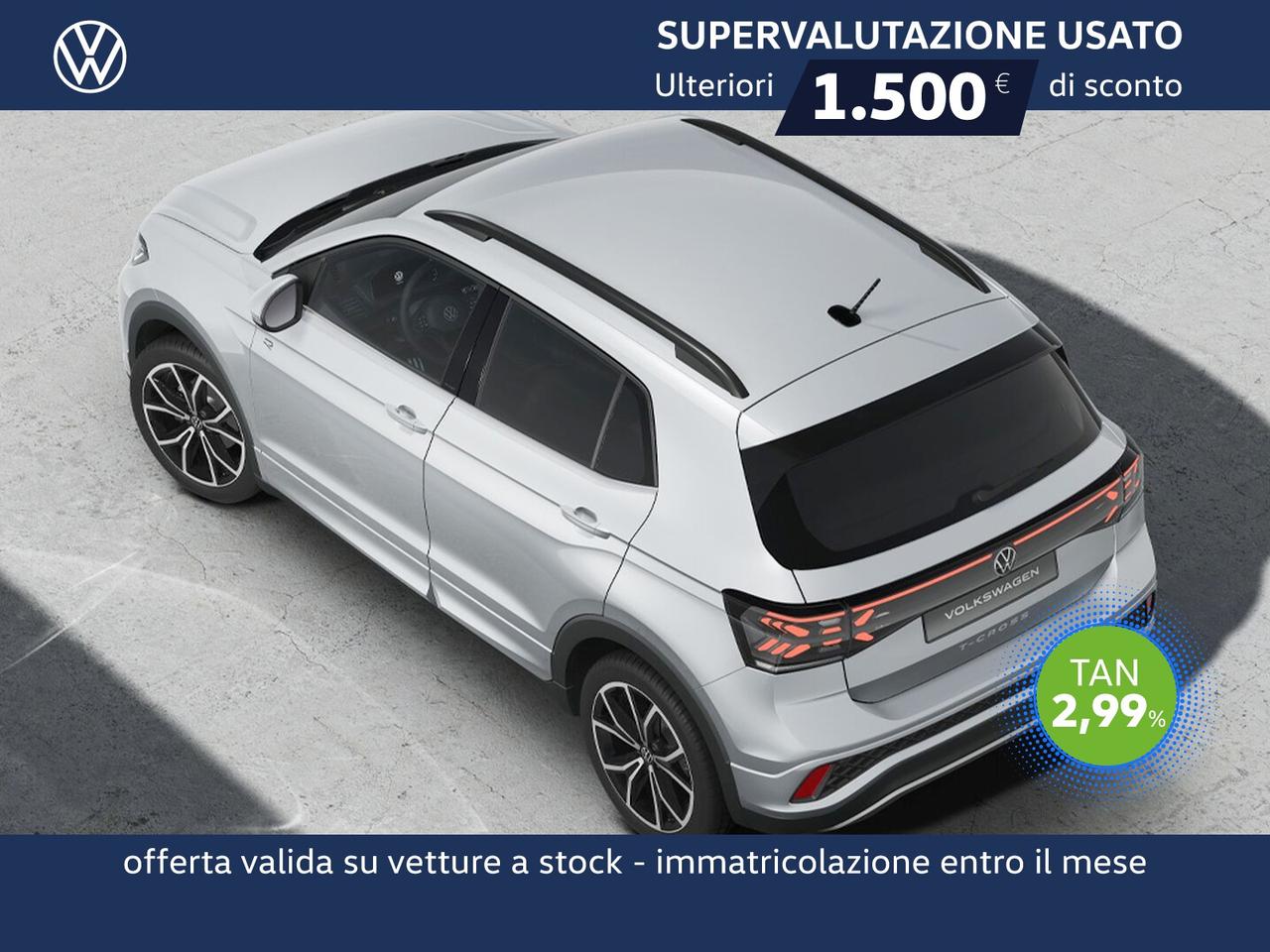 Volkswagen T-Cross 1.0 tsi r-line plus 115cv