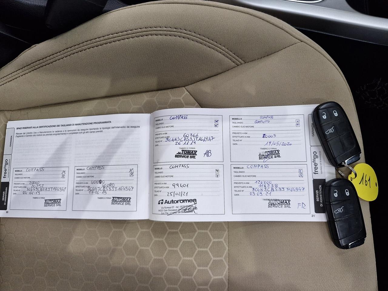 JEEP COMPASS 1.6 MULTIJET 2WD 120CV ANNO 2018
