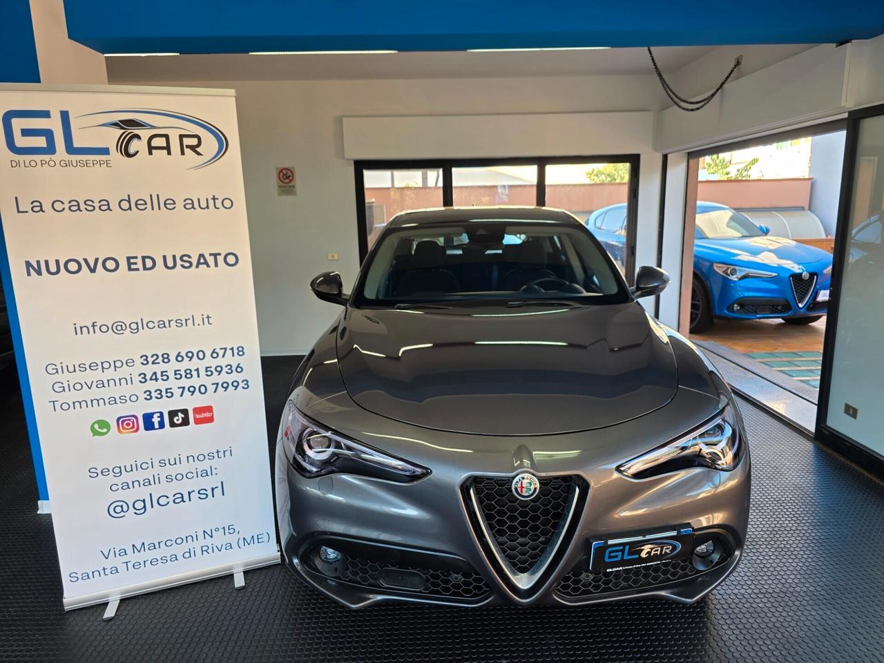 Alfa Romeo Stelvio 2.2 160cv AT8 2018 FINANZIABILE
