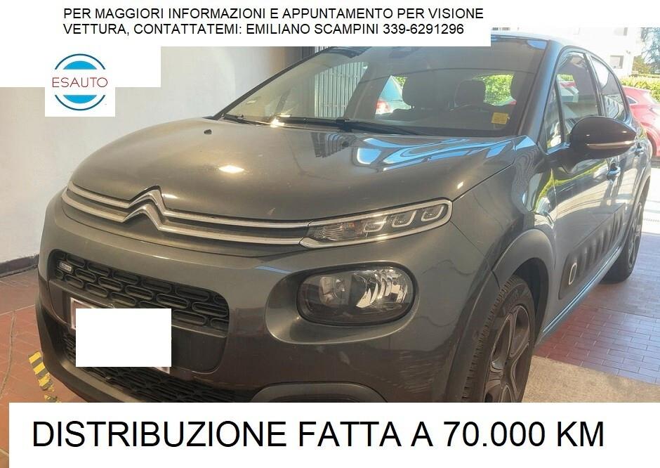 CITROEN C 3 SHINE 1.2 BENZINA 110 CV EURO 6 B