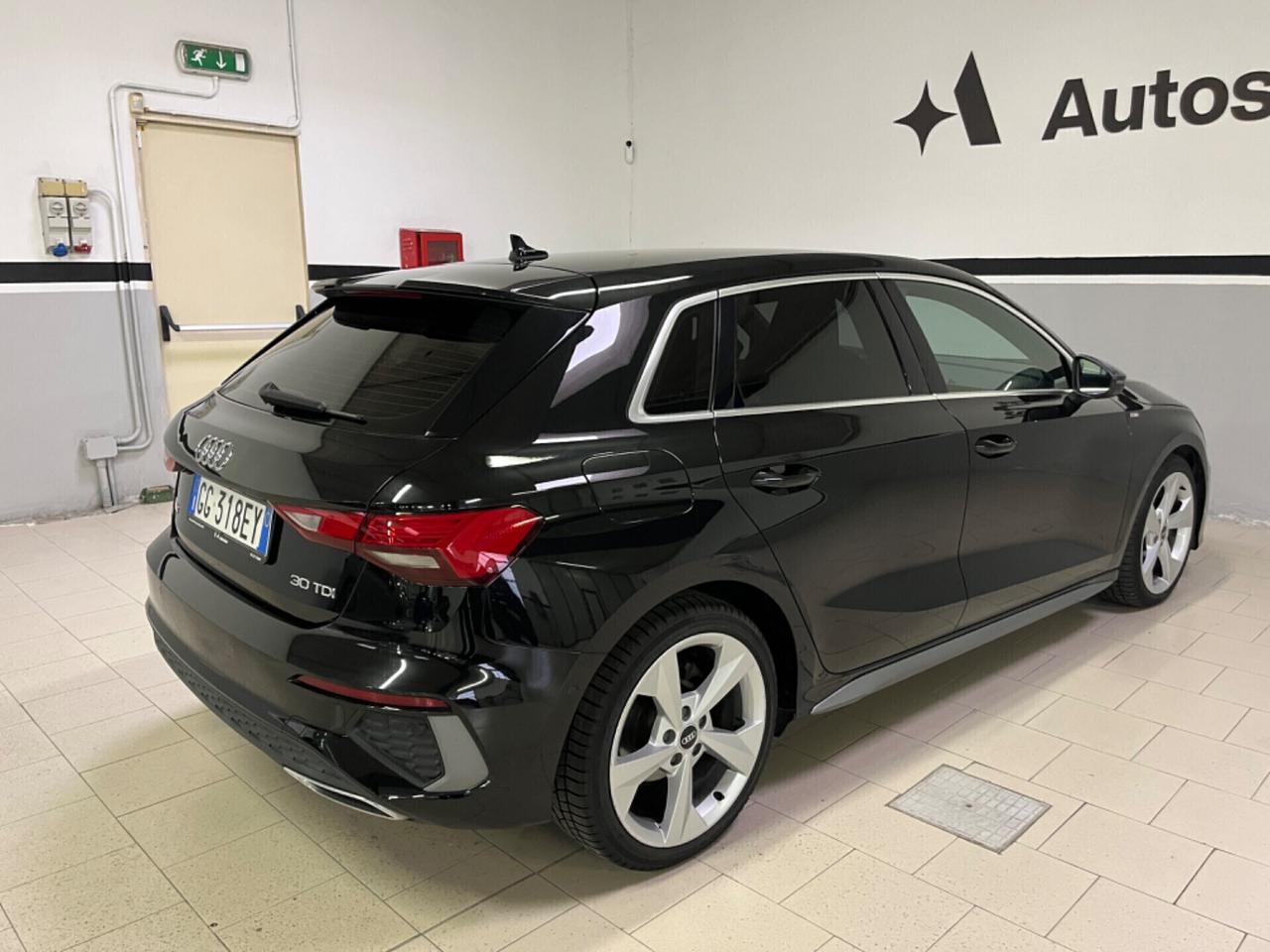 Audi A3 SPB 30 TDI S tronic line edition 2021