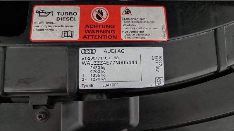Audi A8 3.0 V6 tdi quattro tiptronic Fap