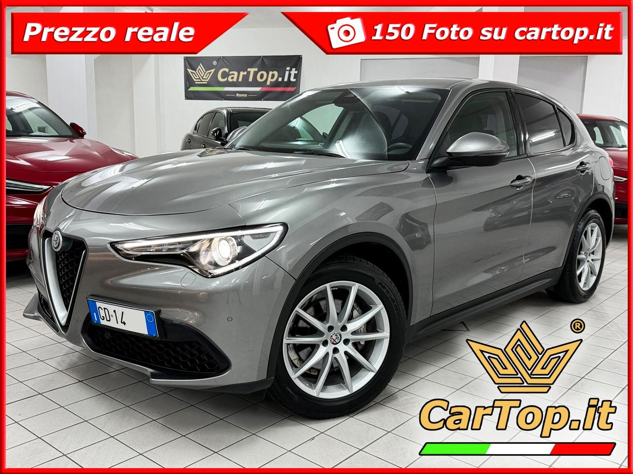 Alfa Romeo Stelvio 2.2 TD 190 CV EXECUTIVE 19" TAGLIANDATA