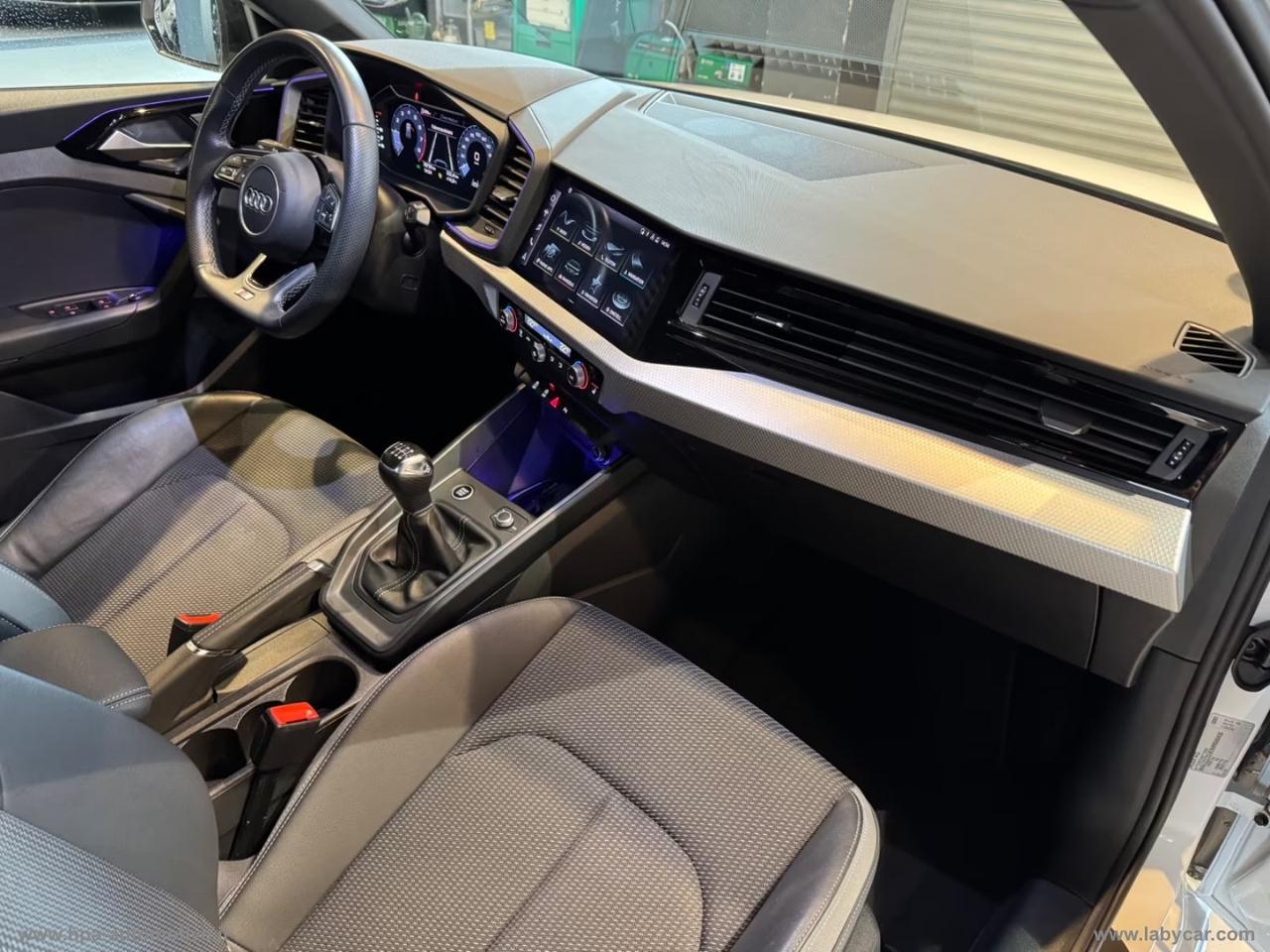 AUDI A1 SPORTBACK 30 TFSI S-line FULL LED NAVI PELLE