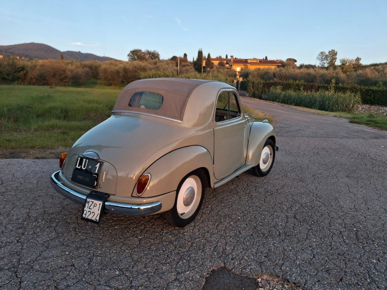 Fiat 500C - TOPOLINO ANNO 1950