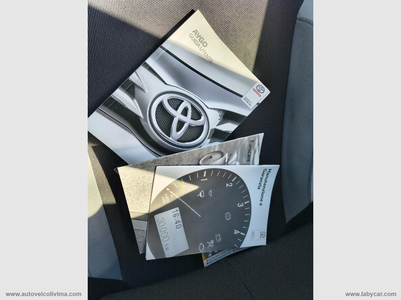 TOYOTA Aygo 1.0 VVT-i 69 CV 5p. x-play TSS MMT