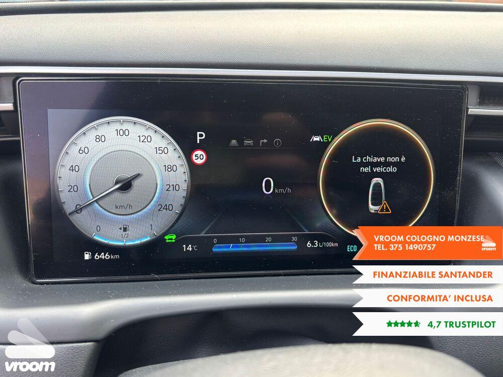 HYUNDAI Tucson 3ª serie Tucson 1.6 HEV aut. Ex...