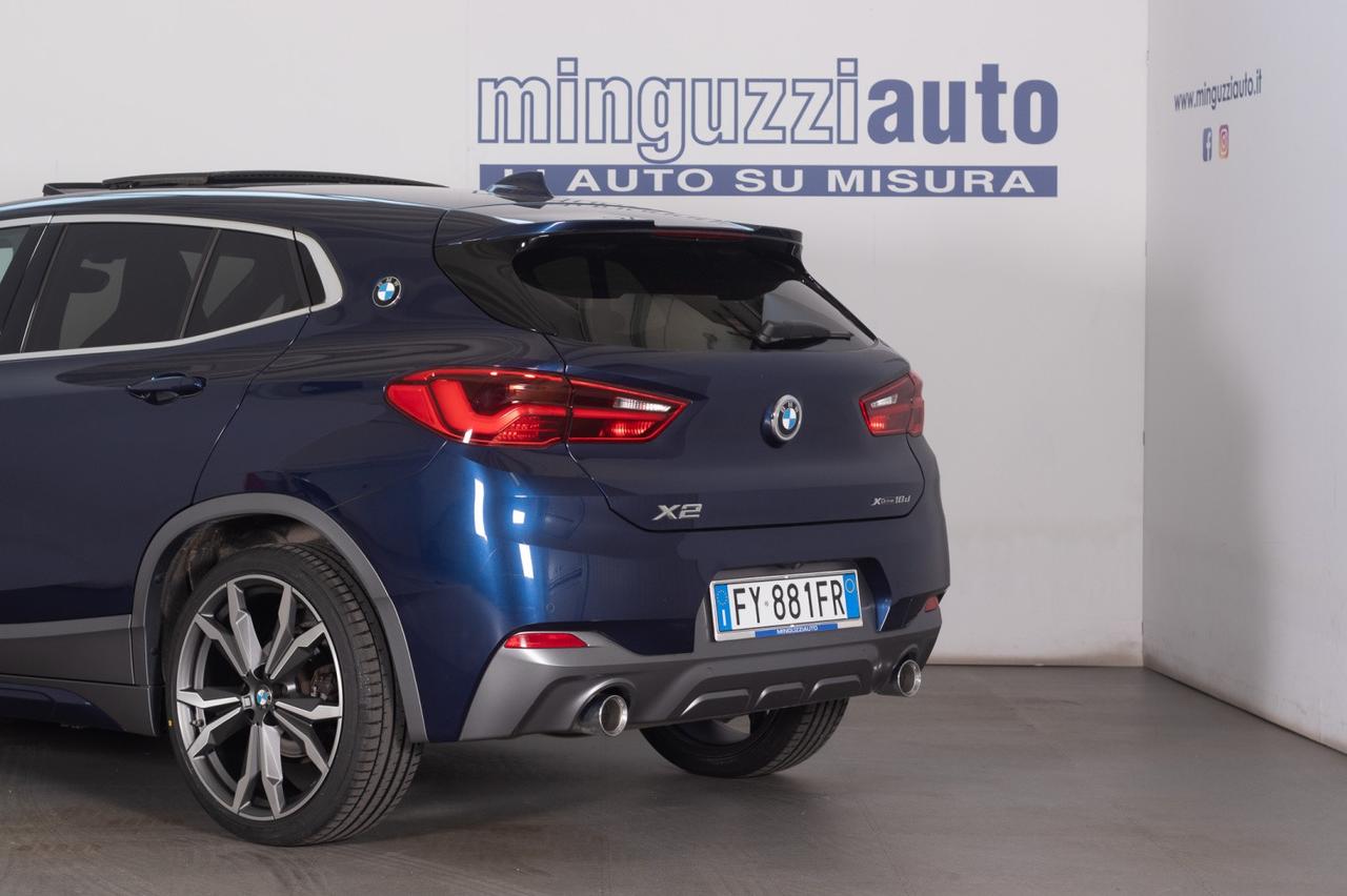 Bmw X2 18d X-drive M-sport 150cv Tetto -luci Ambiente-20"