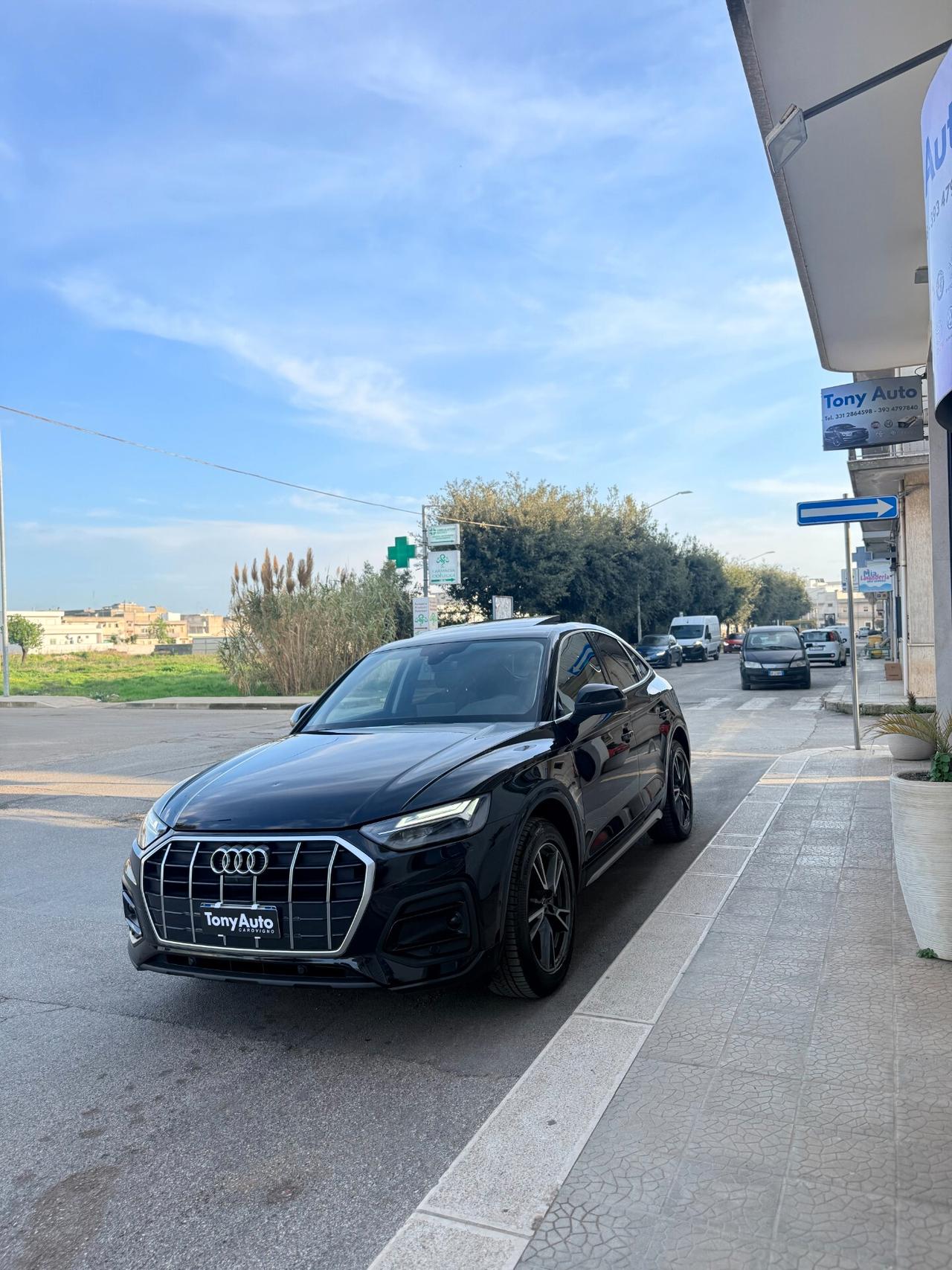 Audi Q5 SPB TDI MHEV (DIESEL/ELETTRICA) CON TETTO APRIBILE,TELECAMERA360,VIRTUAL COCKPIT,APPLE CARPLAY