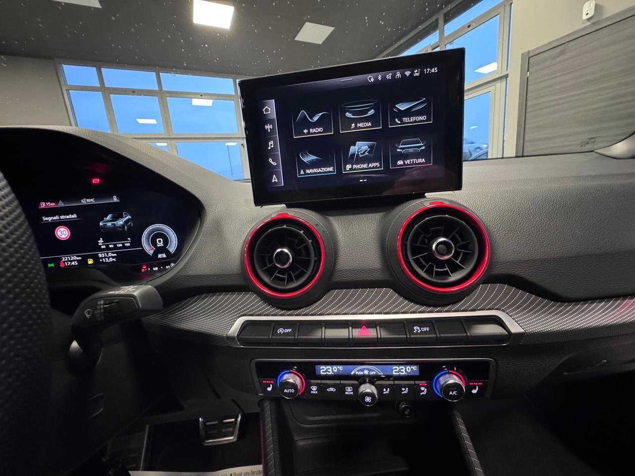 AUDI Q2 2.0 TDI STRONIC SLINE + TETTO APRIBILE