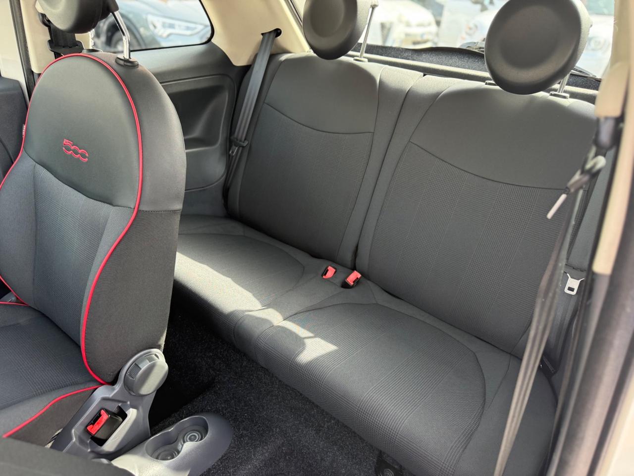 Fiat 500 1.2 Lounge Perfetta Red Interni