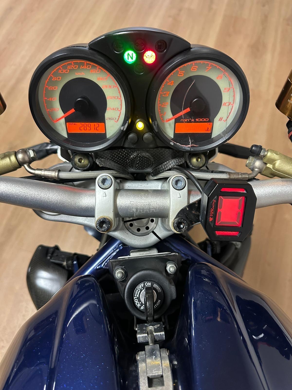Ducati Monster S4R blue viper