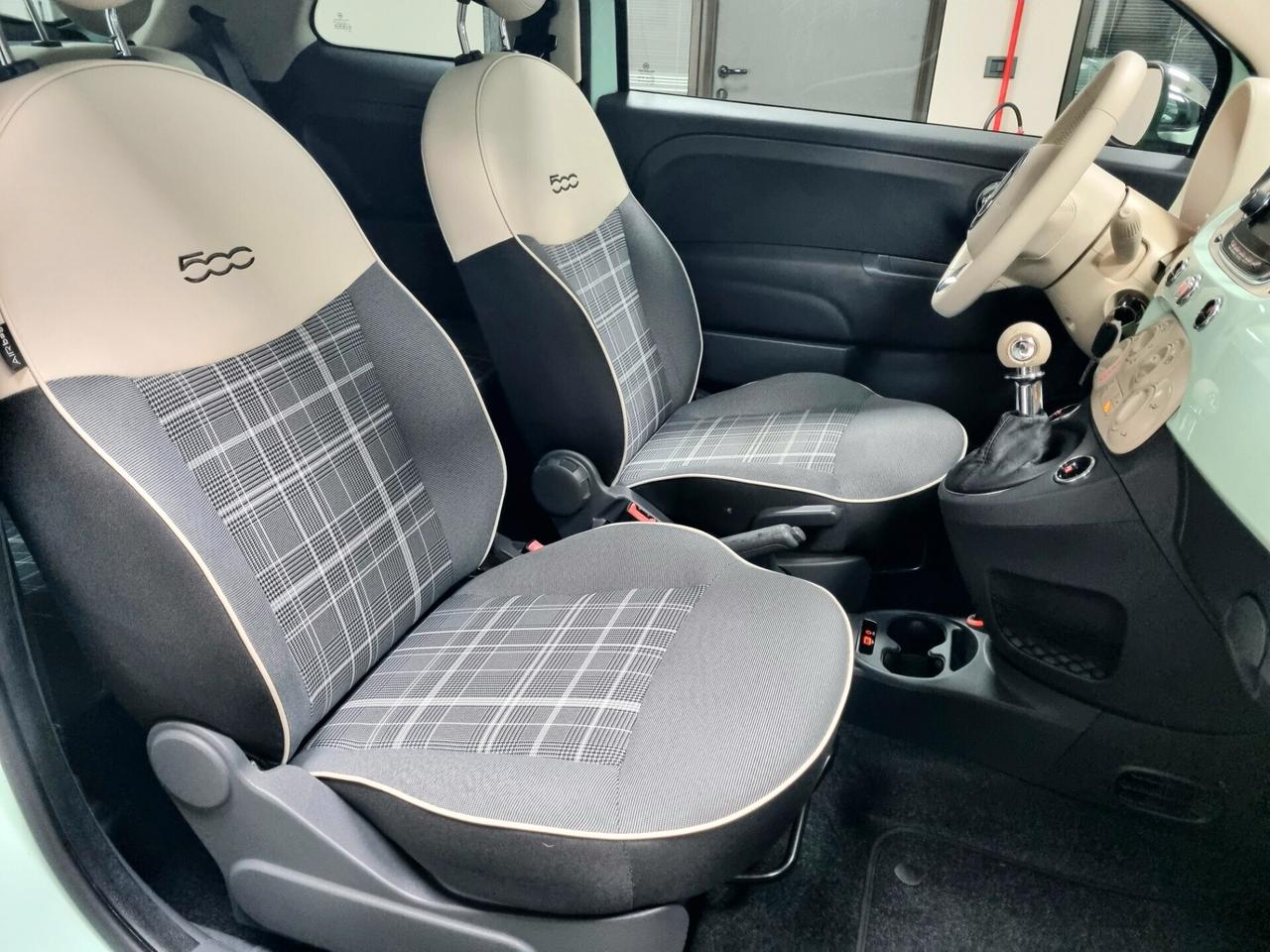 FIAT 500 1.2 BENZINA 69CV LOUNGE NEOPATENTATI