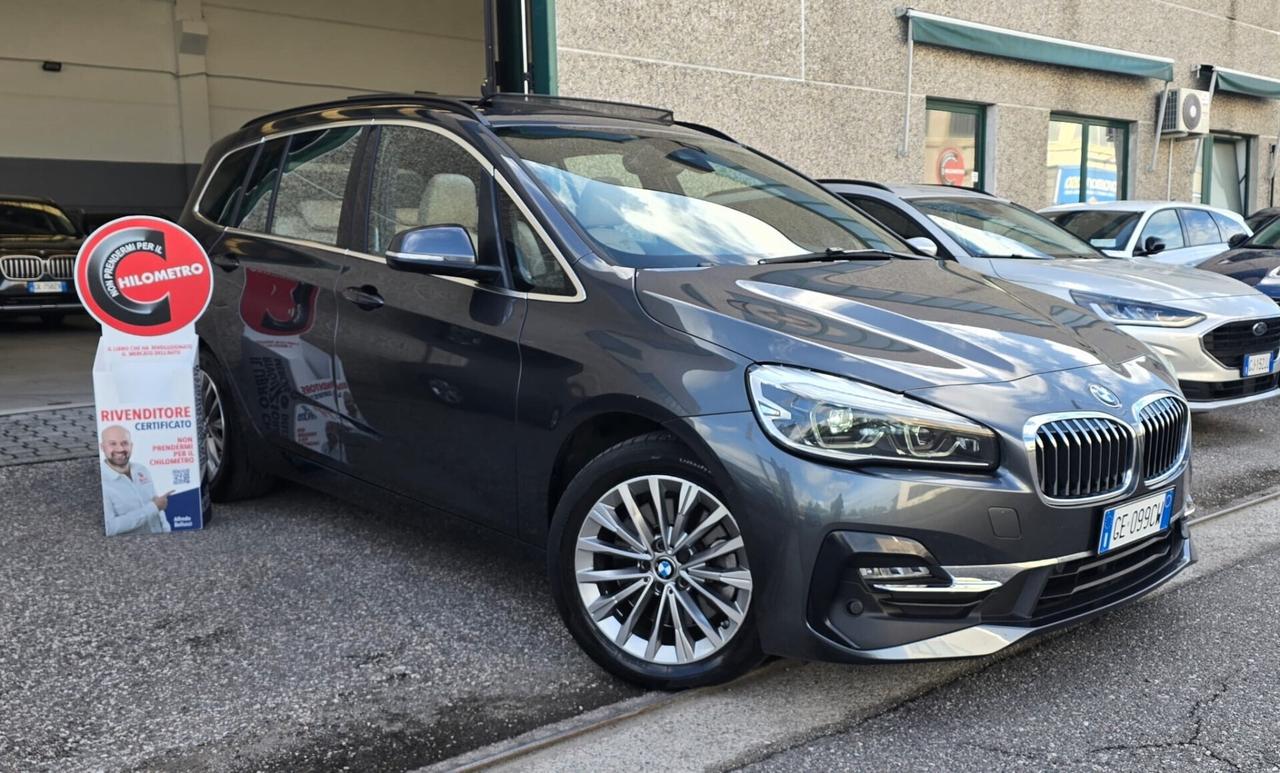 Bmw serie 2 Grand Tourer 218d xDrive Luxury aut. TETTO PELLE LED