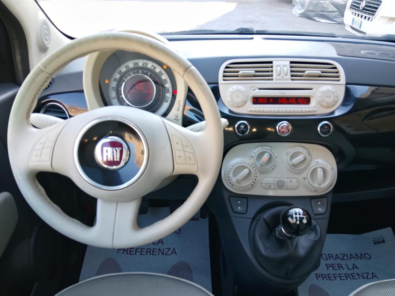 Fiat 500 1.2 Lounge 2010 12 mesi di garanzia