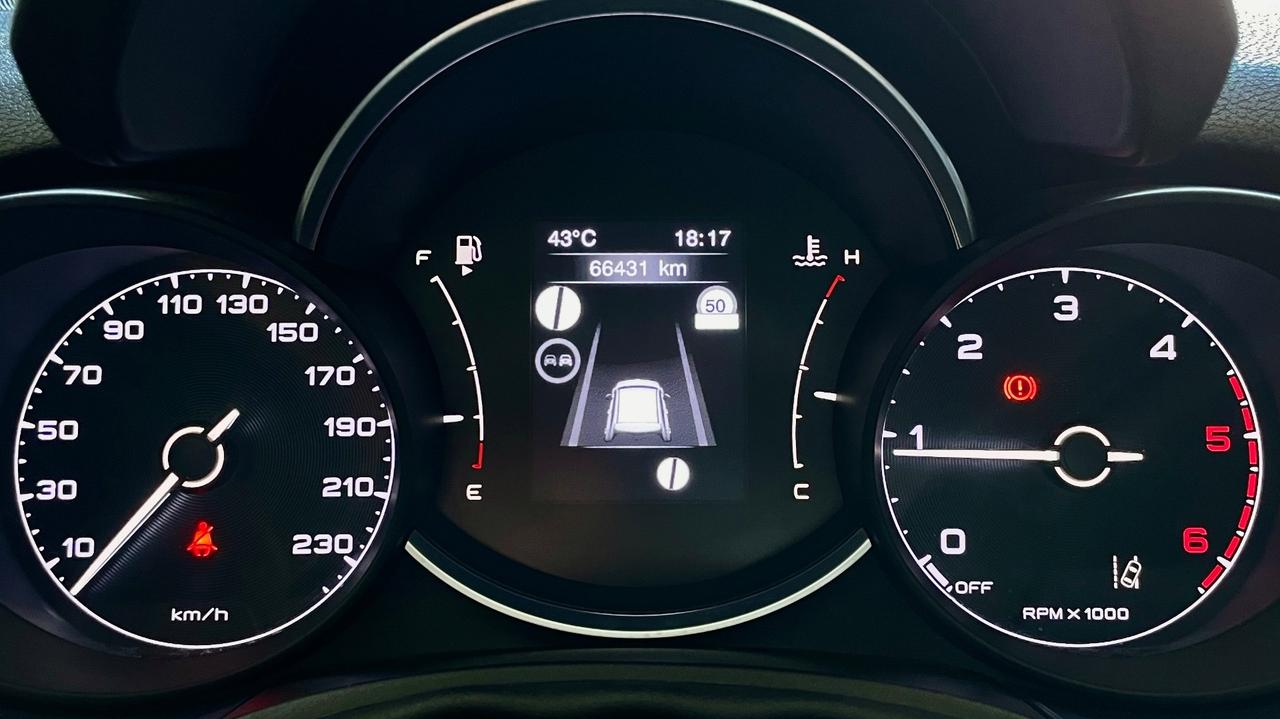 FIAT 500X 1.3 MULTIJET SPORT 95 - LANE ASSIST, CRUISE CONTROL, NEOPATENTATI