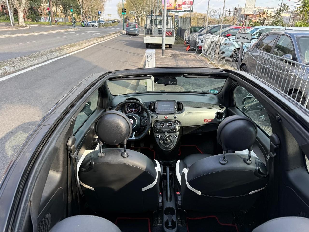 Fiat 500 1.2 Cabrio Sport pelle Navi C manuale