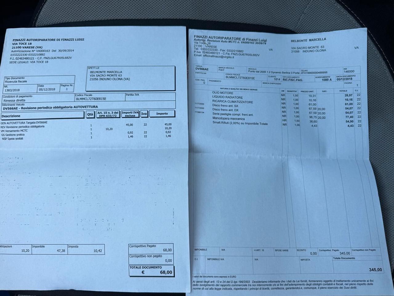 Fiat Punto Classic 1.2 5 porte Active
