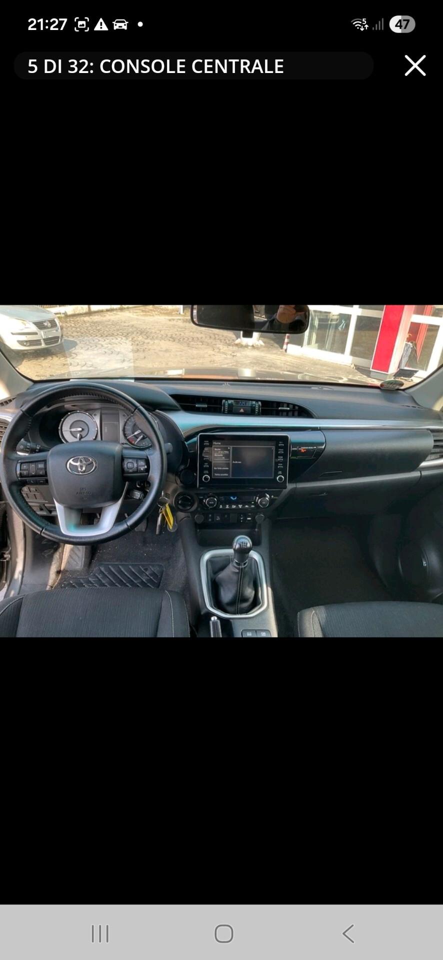 Toyota Hilux 2.4 D-4D 4WD 4 porte Double Cab Comfort
