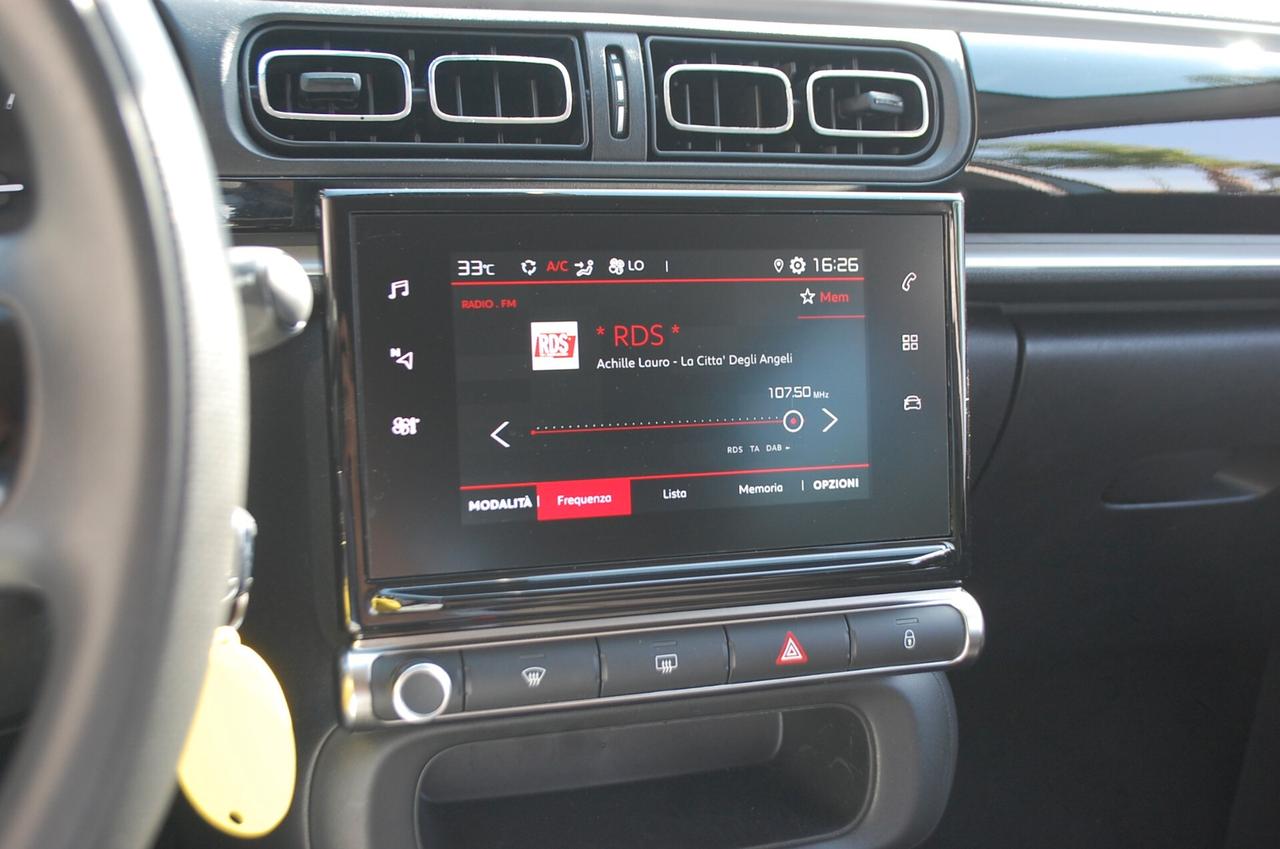 Citroen C3 1.2 Puretech 110CV EAT6 Shine S&S Uff Italy Led USB